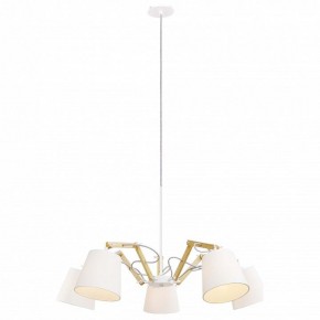 Подвесная люстра Arte Lamp Pinocchio A5700LM-5WH в Казани - kazan.mebel24.online | фото 2
