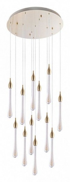 Подвесная люстра Arte Lamp Raindrop A1803LM-36PB в Казани - kazan.mebel24.online | фото