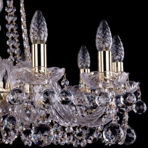 Подвесная люстра Bohemia Ivele Crystal 1402 1402/10/240/G/Balls в Казани - kazan.mebel24.online | фото 2