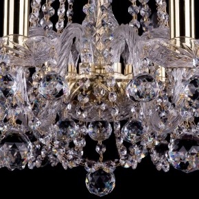 Подвесная люстра Bohemia Ivele Crystal 1402 1402/10/240/G/Balls в Казани - kazan.mebel24.online | фото 3
