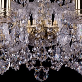 Подвесная люстра Bohemia Ivele Crystal 1402 1402/10/240/G/Leafs в Казани - kazan.mebel24.online | фото 5