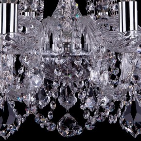 Подвесная люстра Bohemia Ivele Crystal 1402 1402/10/240/Ni/Leafs в Казани - kazan.mebel24.online | фото 3
