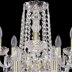 Подвесная люстра Bohemia Ivele Crystal 1402 1402/10+5/195/2d/G в Казани - kazan.mebel24.online | фото 4