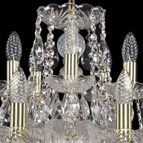 Подвесная люстра Bohemia Ivele Crystal 1402 1402/10+5/240/G в Казани - kazan.mebel24.online | фото 4