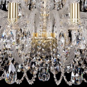 Подвесная люстра Bohemia Ivele Crystal 1402 1402/16+8/360/G в Казани - kazan.mebel24.online | фото 3