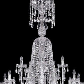 Подвесная люстра Bohemia Ivele Crystal 1402 1402/20+10+5/530/XL-165/Ni в Казани - kazan.mebel24.online | фото 4