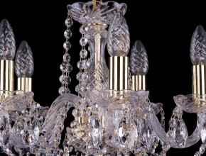 Подвесная люстра Bohemia Ivele Crystal 1402 1402/5/141/G в Казани - kazan.mebel24.online | фото 7