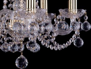 Подвесная люстра Bohemia Ivele Crystal 1402 1402/5/141/G/Balls в Казани - kazan.mebel24.online | фото 2