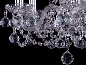 Подвесная люстра Bohemia Ivele Crystal 1402 1402/5/141/Ni/Balls в Казани - kazan.mebel24.online | фото 3