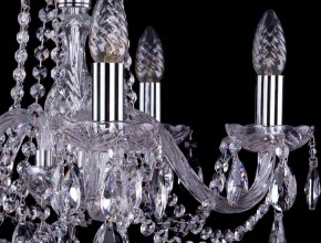 Подвесная люстра Bohemia Ivele Crystal 1402 1402/5/160/Ni в Казани - kazan.mebel24.online | фото 3