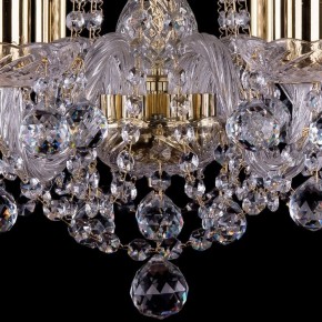 Подвесная люстра Bohemia Ivele Crystal 1402 1402/6/160/G/Balls в Казани - kazan.mebel24.online | фото 3