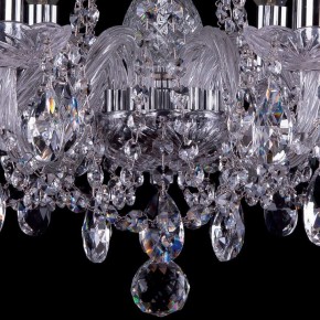 Подвесная люстра Bohemia Ivele Crystal 1402 1402/6/160/Ni в Казани - kazan.mebel24.online | фото 3