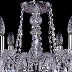 Подвесная люстра Bohemia Ivele Crystal 1402 1402/6/195/Ni в Казани - kazan.mebel24.online | фото 5
