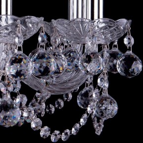 Подвесная люстра Bohemia Ivele Crystal 1402 1402/8/195/Ni/Balls в Казани - kazan.mebel24.online | фото 3