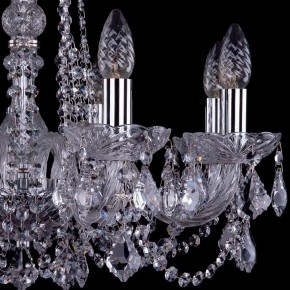 Подвесная люстра Bohemia Ivele Crystal 1402 1402/8/195/Ni/Leafs в Казани - kazan.mebel24.online | фото 2