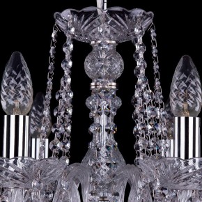 Подвесная люстра Bohemia Ivele Crystal 1402 1402/8/195/Ni/Leafs в Казани - kazan.mebel24.online | фото 4