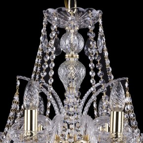 Подвесная люстра Bohemia Ivele Crystal 1411 1411/10/240/G в Казани - kazan.mebel24.online | фото 4