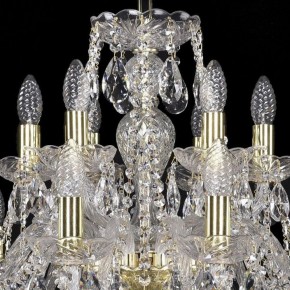 Подвесная люстра Bohemia Ivele Crystal 1411 1411/12+6/240/G в Казани - kazan.mebel24.online | фото 4