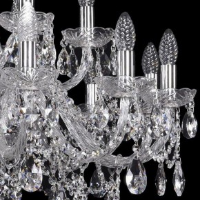 Подвесная люстра Bohemia Ivele Crystal 1411 1411/12+6/300/Ni в Казани - kazan.mebel24.online | фото 2