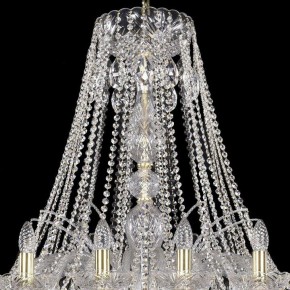 Подвесная люстра Bohemia Ivele Crystal 1411 1411/24/460/G в Казани - kazan.mebel24.online | фото 4