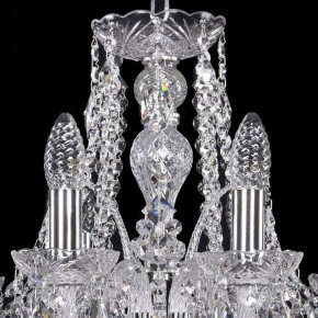 Подвесная люстра Bohemia Ivele Crystal 1411 1411/8/160/Ni в Казани - kazan.mebel24.online | фото 4