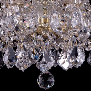 Подвесная люстра Bohemia Ivele Crystal 1413 1413/10/165/G/Leafs в Казани - kazan.mebel24.online | фото 3