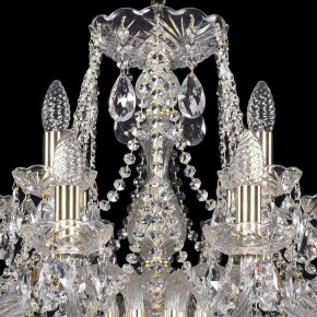 Подвесная люстра Bohemia Ivele Crystal 1413 1413/12+6/300/G в Казани - kazan.mebel24.online | фото 4
