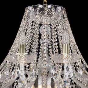 Подвесная люстра Bohemia Ivele Crystal 1413 1413/18/400/G в Казани - kazan.mebel24.online | фото 4