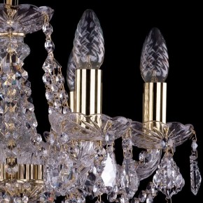 Подвесная люстра Bohemia Ivele Crystal 1413 1413/6/141/G/Leafs в Казани - kazan.mebel24.online | фото 2