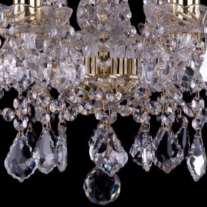 Подвесная люстра Bohemia Ivele Crystal 1413 1413/6/141/G/Leafs в Казани - kazan.mebel24.online | фото 3