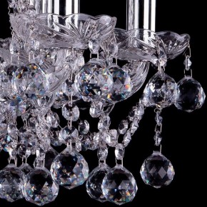 Подвесная люстра Bohemia Ivele Crystal 1413 1413/6/141/Ni/Balls в Казани - kazan.mebel24.online | фото 3