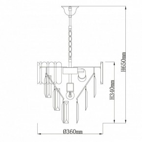 Подвесная люстра De City Бриз 35 111014205 в Казани - kazan.mebel24.online | фото 8