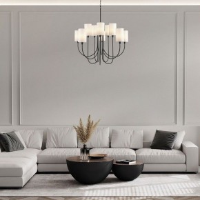 Подвесная люстра Eurosvet Abbey 60164/10 черный в Казани - kazan.mebel24.online | фото 4