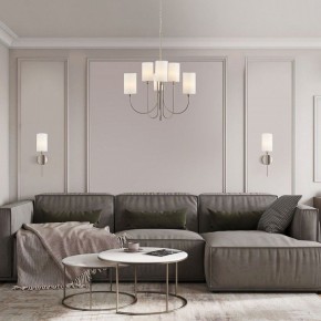 Подвесная люстра Eurosvet Abbey 60164/6 никель в Казани - kazan.mebel24.online | фото 3