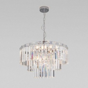 Подвесная люстра Eurosvet Elegante 10130/8 хром/прозрачный хрусталь Strotskis в Казани - kazan.mebel24.online | фото 2