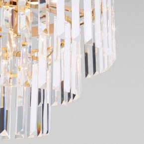 Подвесная люстра Eurosvet Elegante 10130/8 золото/прозрачный хрусталь Strotskis в Казани - kazan.mebel24.online | фото 5