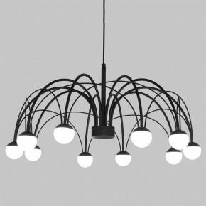 Подвесная люстра Eurosvet Ragno 90034/10 LED черный в Казани - kazan.mebel24.online | фото
