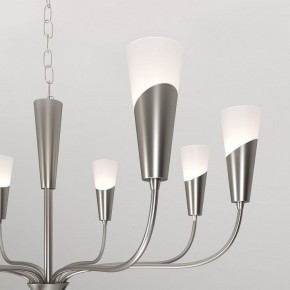 Подвесная люстра Eurosvet Rhyton 60167/8 никель в Казани - kazan.mebel24.online | фото 7