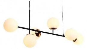Подвесная люстра iLamp Golden 9136P/6 BK-WH в Казани - kazan.mebel24.online | фото