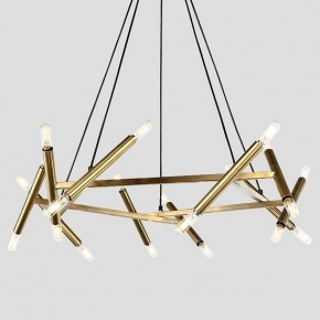 Подвесная люстра Imperiumloft Jonathan Browning Le Pentagone Chandelier 20 Light 40.2364 в Казани - kazan.mebel24.online | фото