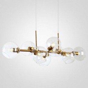 Подвесная люстра Imperiumloft Staggered Glass Chandelier 8 40.2211 в Казани - kazan.mebel24.online | фото