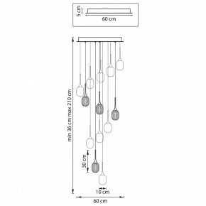 Подвесная люстра Lightstar Acrile 738131 в Казани - kazan.mebel24.online | фото 7