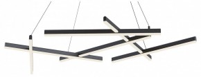 Подвесная люстра Maytoni Line MOD016PL-L80BK в Казани - kazan.mebel24.online | фото