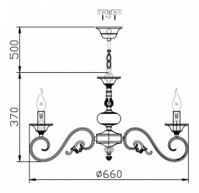 Подвесная люстра Maytoni Perla ARM337-07-R в Казани - kazan.mebel24.online | фото 6