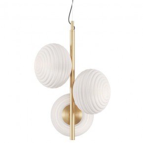 Подвесная люстра Maytoni Reels MOD268PL-03G в Казани - kazan.mebel24.online | фото