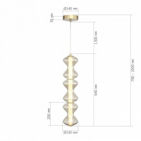 Подвесная люстра ST-Luce SPINE SL6136.213.01 в Казани - kazan.mebel24.online | фото 4