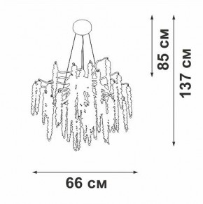 Подвесная люстра Vitaluce V28550 V28550-9/7S в Казани - kazan.mebel24.online | фото 5