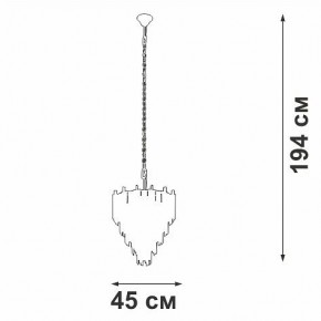 Подвесная люстра Vitaluce V58560 V58560-8/10 в Казани - kazan.mebel24.online | фото 3