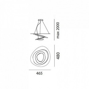 Подвесной светильник Artemide  1249010A в Казани - kazan.mebel24.online | фото 3