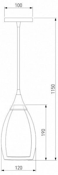 Подвесной светильник Eurosvet Cosmic 50085/1 золото в Казани - kazan.mebel24.online | фото 5